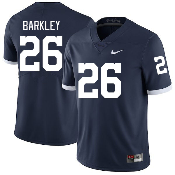 Penn State Nittany Lions #26 Saquon Barkley College Football Jerseys Stitched Sale-Retro